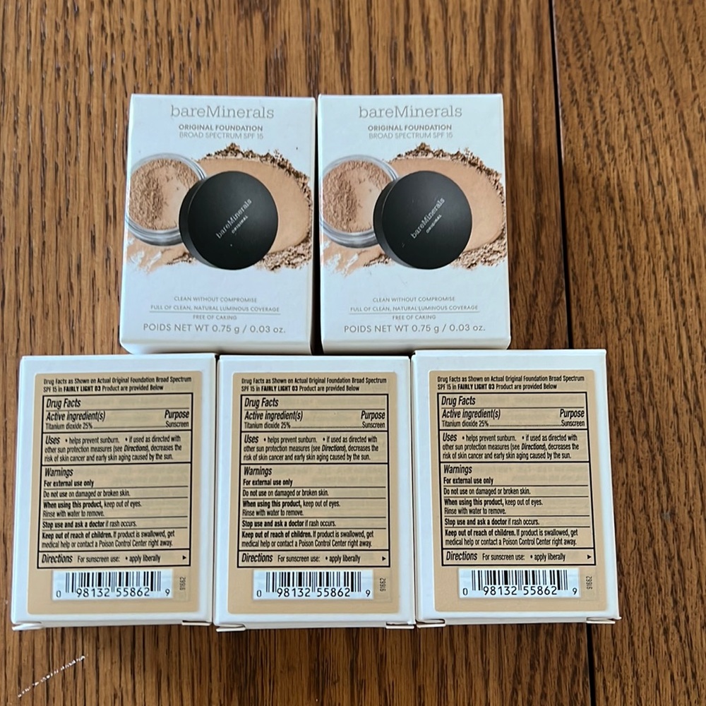 Bare minerals